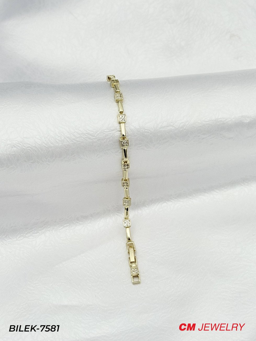 14K CM Bileklik // BILEK-7581BILEK-7581