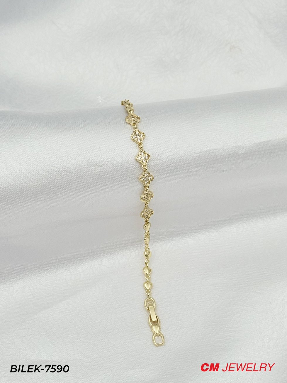 14K CM Bileklik // BILEK-7590BILEK-7590