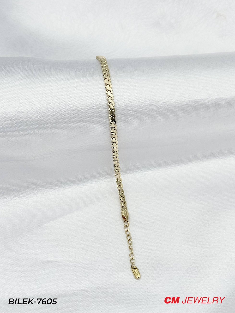 14K CM Bileklik // BILEK-7605BILEK-7605