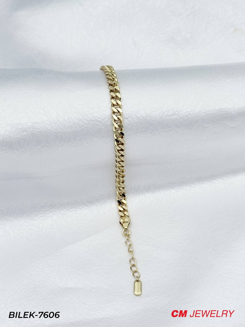 14K CM Bileklik // BILEK-7606BILEK-7606