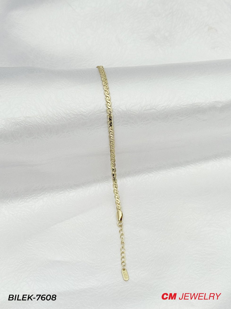 14K CM Bileklik // BILEK-7608BILEK-7608