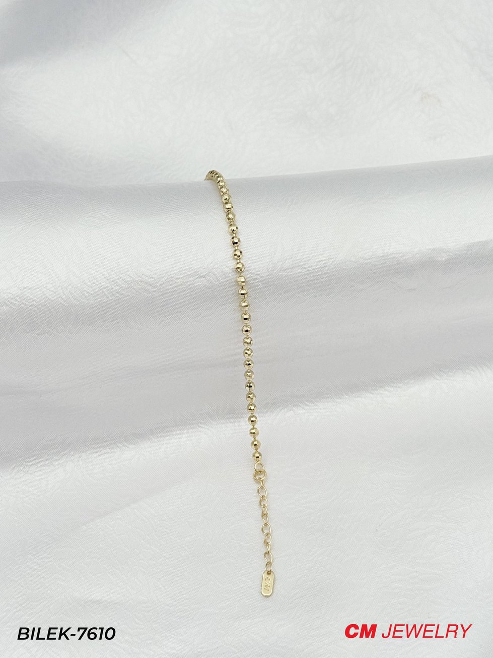 14K CM Bileklik // BILEK-7610BILEK-7610