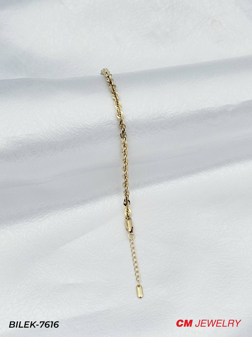 14K CM Bileklik // BILEK-7616BILEK-7616