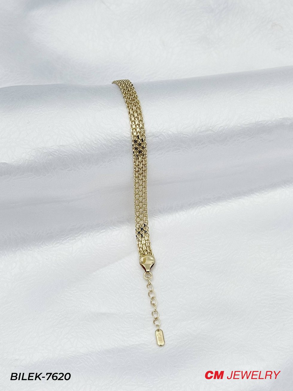 14K CM Bileklik // BILEK-7620BILEK-7620