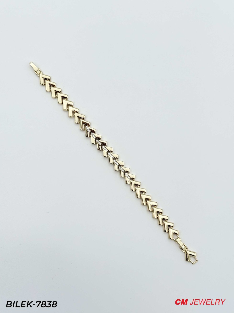 14K CM Bileklik // BILEK-7838BILEK-7838