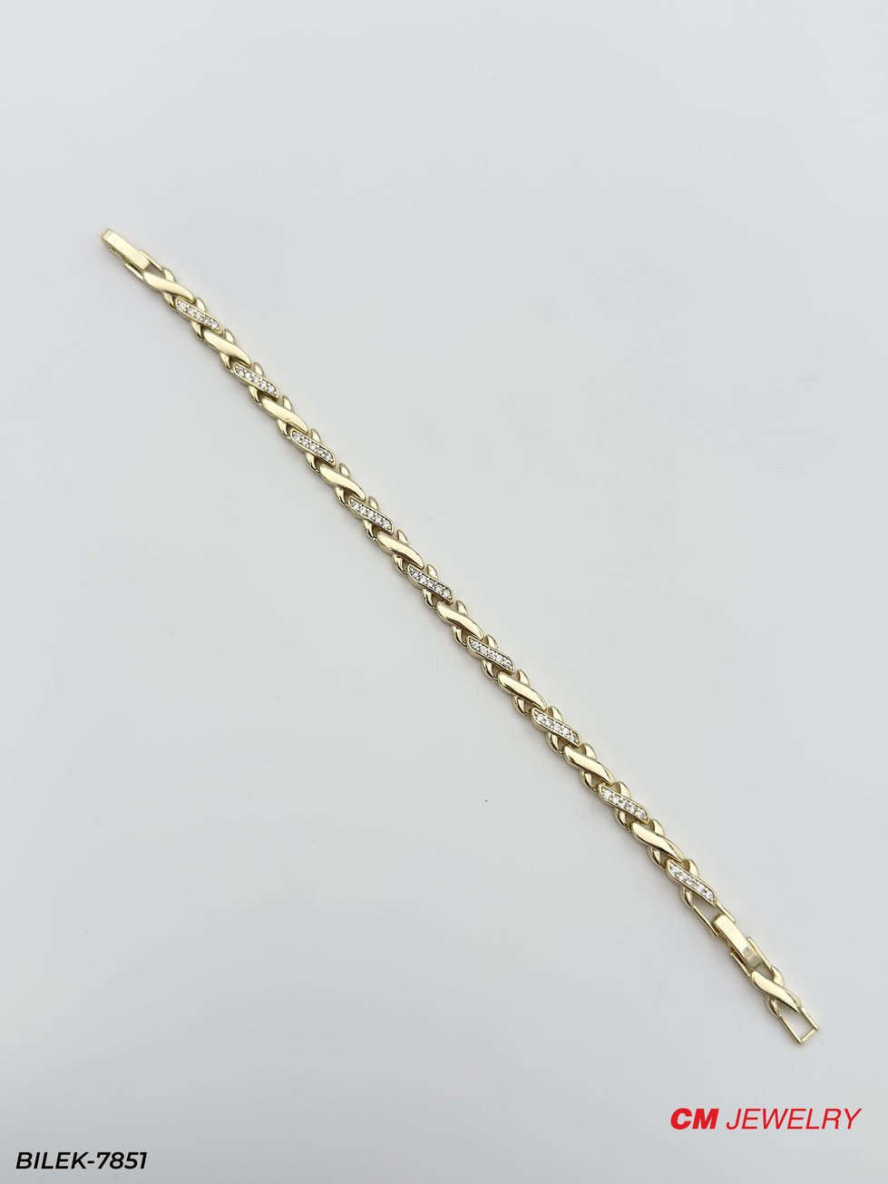 14K CM Bileklik // BILEK-7851BILEK-7851