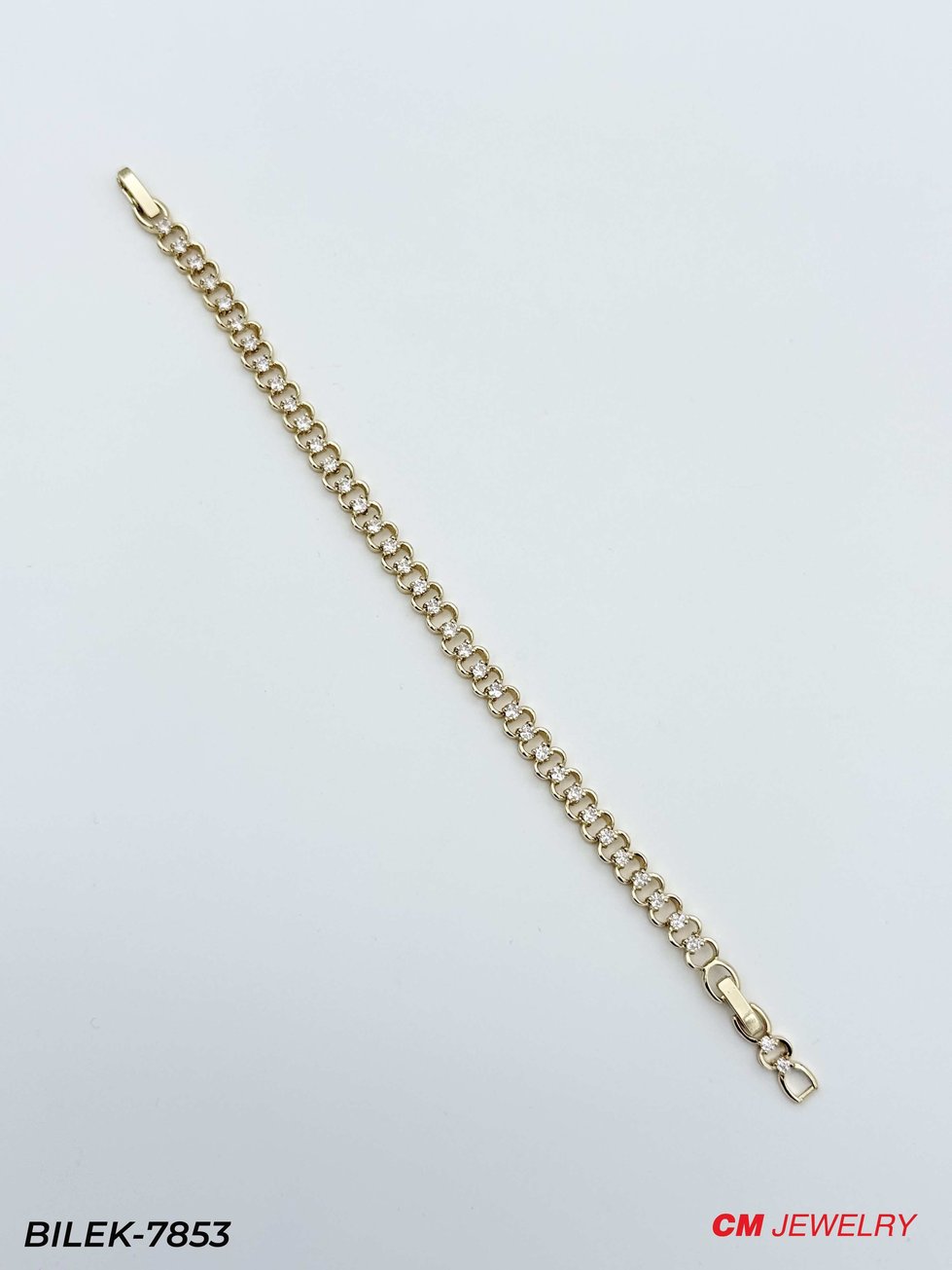 14K CM Bileklik // BILEK-7853BILEK-7853