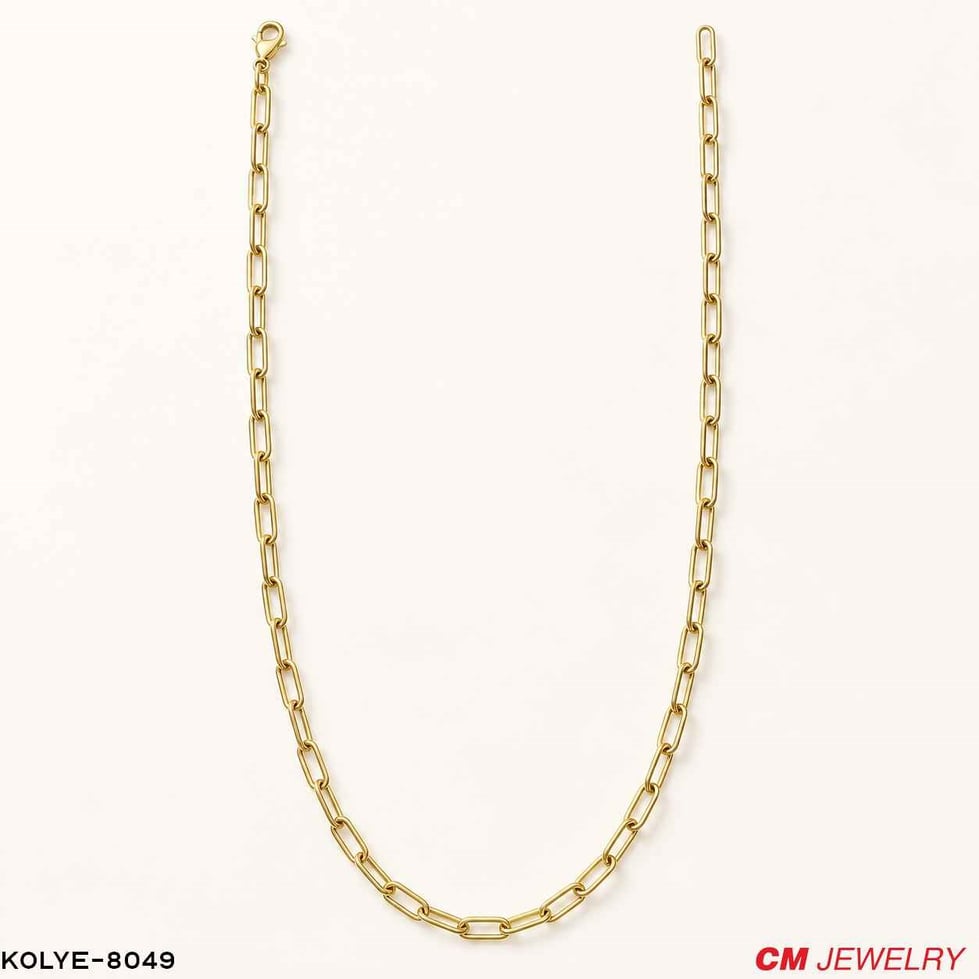 14K CM KOLYE 45CM //KOLYE-8049KOLYE-8049
