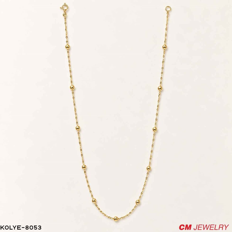 14K CM KOLYE 60CM //KOLYE-8053KOLYE-8053