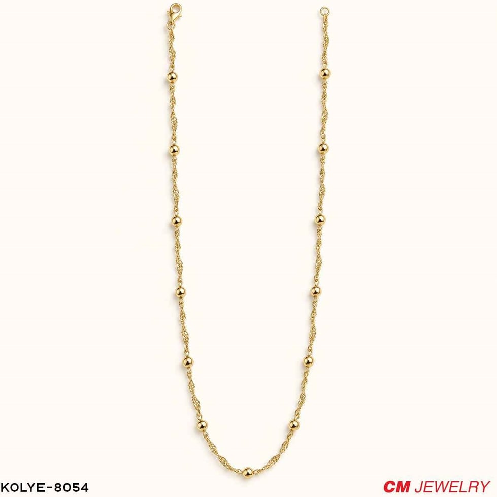 14K CM KOLYE 60CM //KOLYE-8054KOLYE-8054