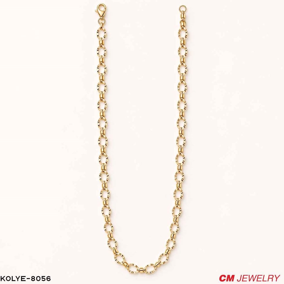 14K CM KOLYE 60CM //KOLYE-8056KOLYE-8056