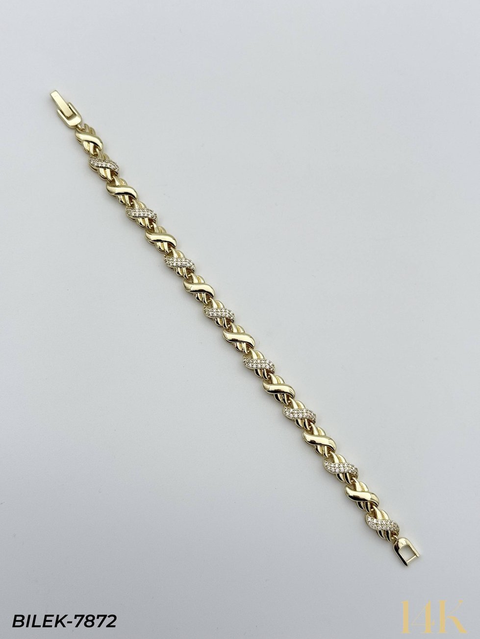 14K Kuyumcu Model Künye Bileklik // BILEK-7872BILEK-7872