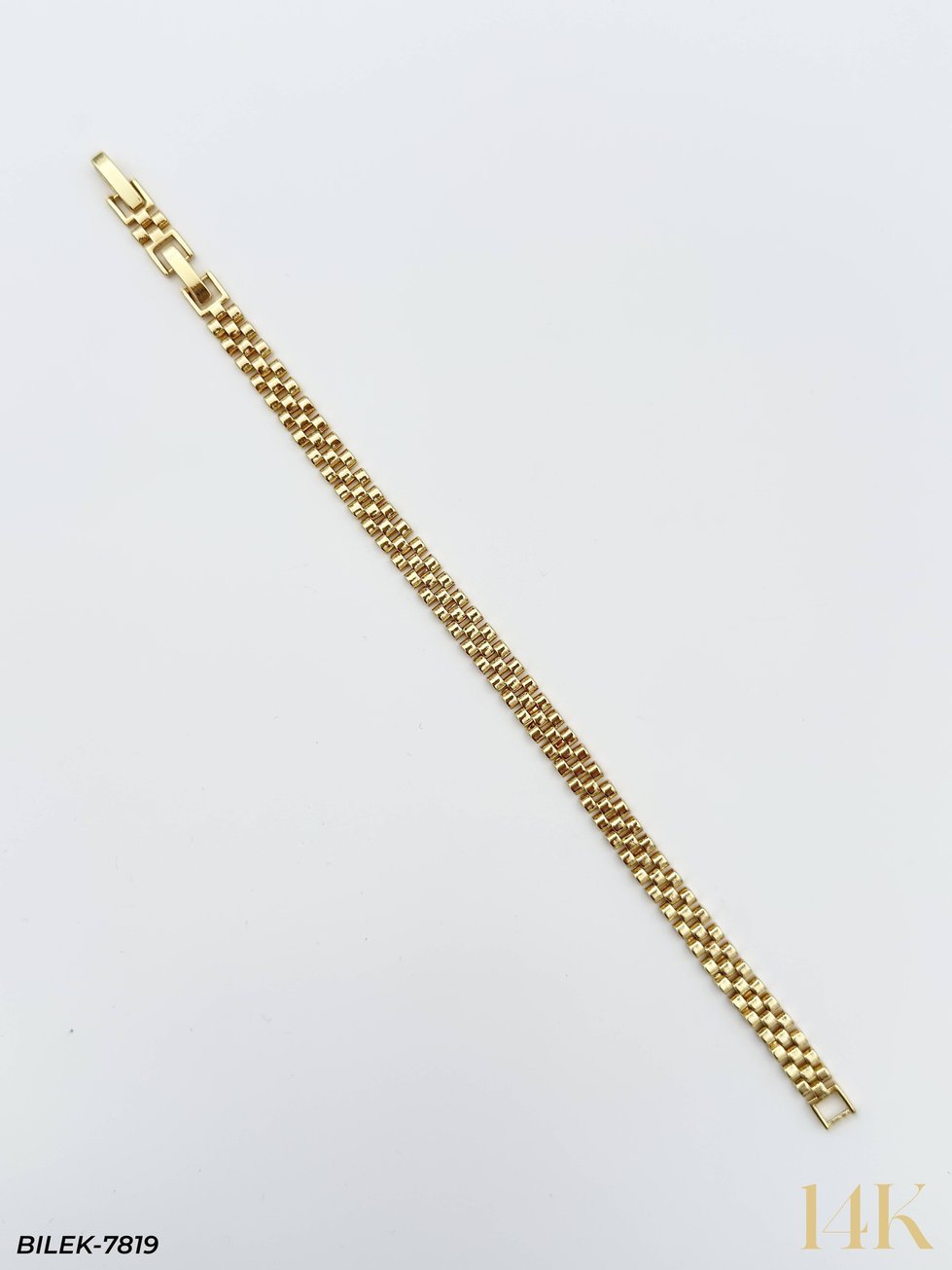 14K Kuyumcu Model Künye Bileklik // BILEK-7819BILEK-7819