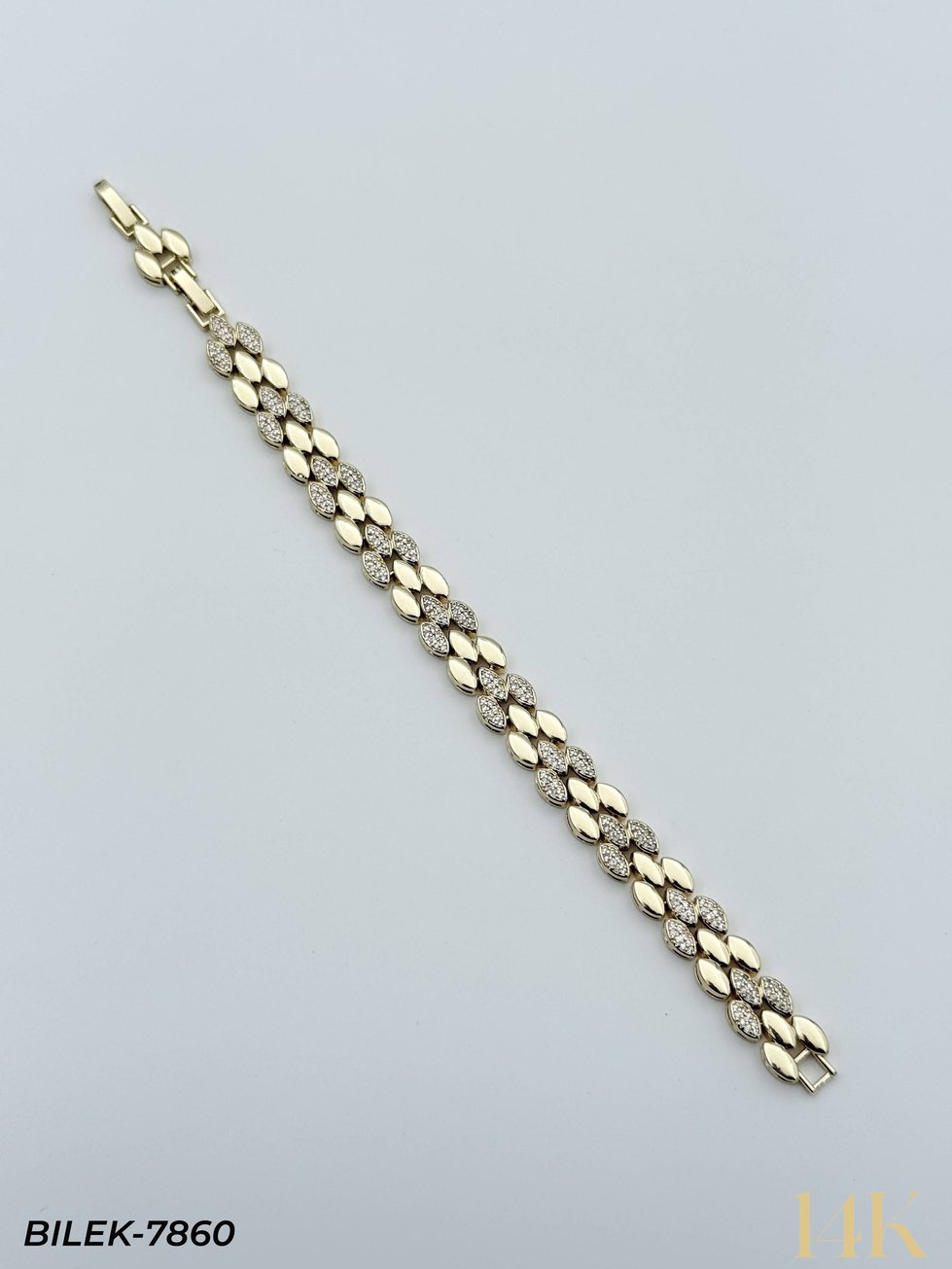 14K Kuyumcu Model Künye Bileklik // BILEK-7860BILEK-7860