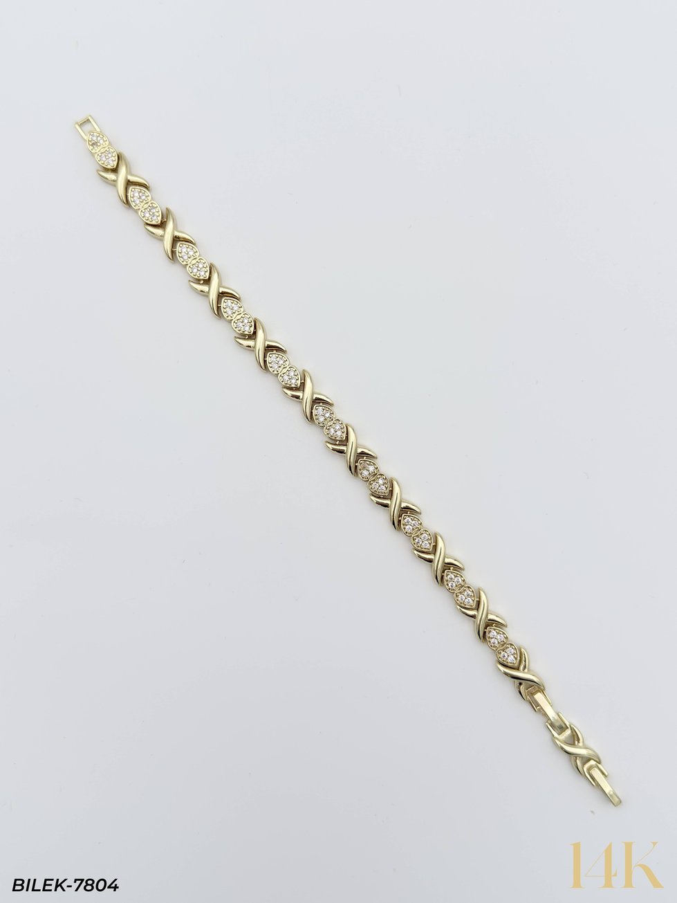 14K Kuyumcu Model Künye Bileklik // BILEK-7804BILEK-7804