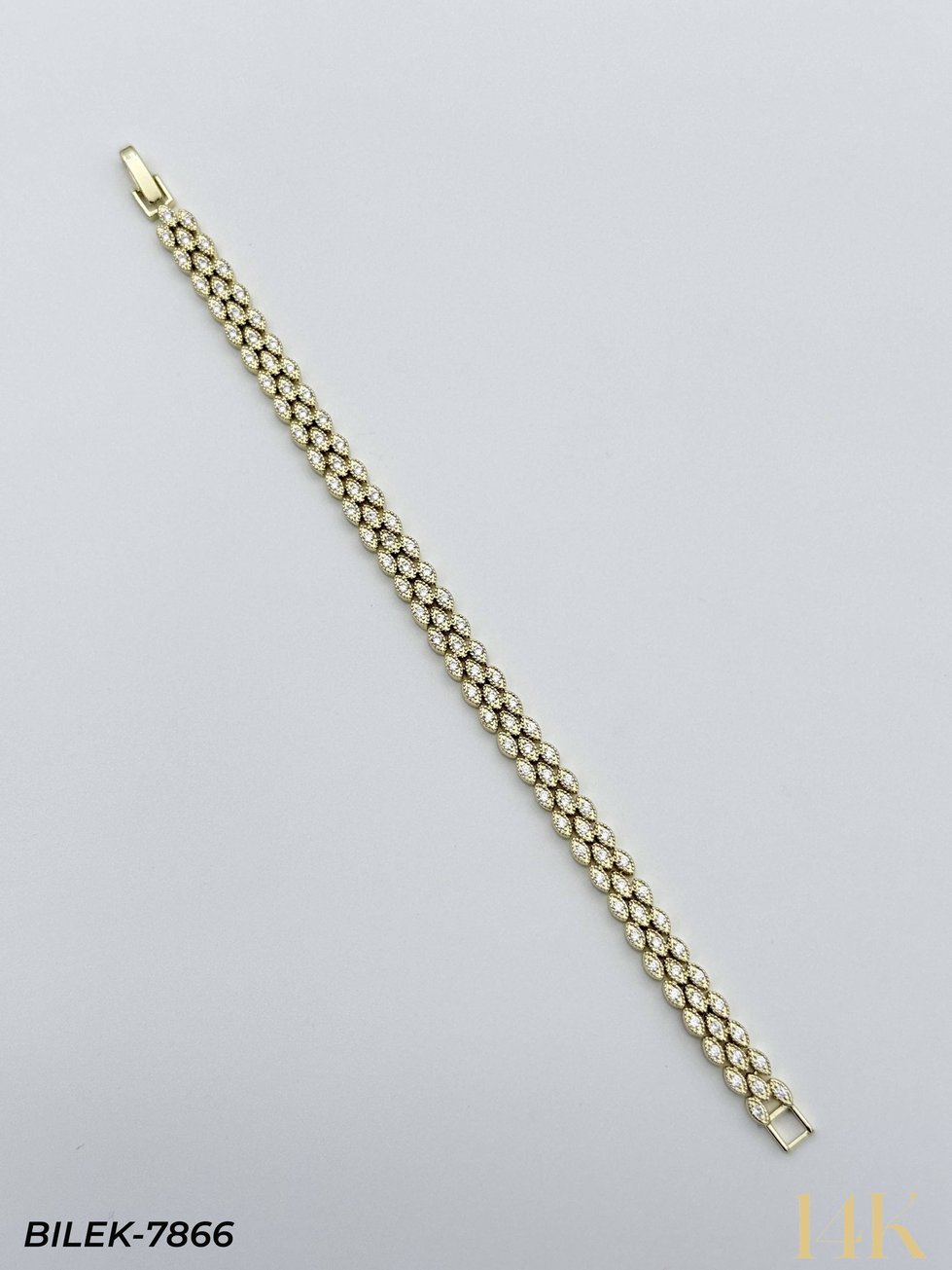 14K Kuyumcu Model Künye Bileklik // BILEK-7866BILEK-7866