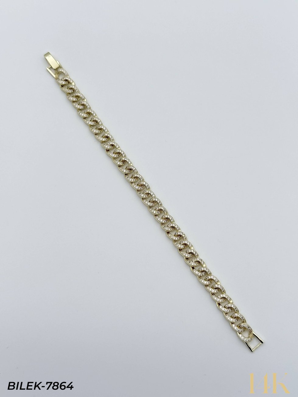 14K Kuyumcu Model Künye Bileklik // BILEK-7864BILEK-7864