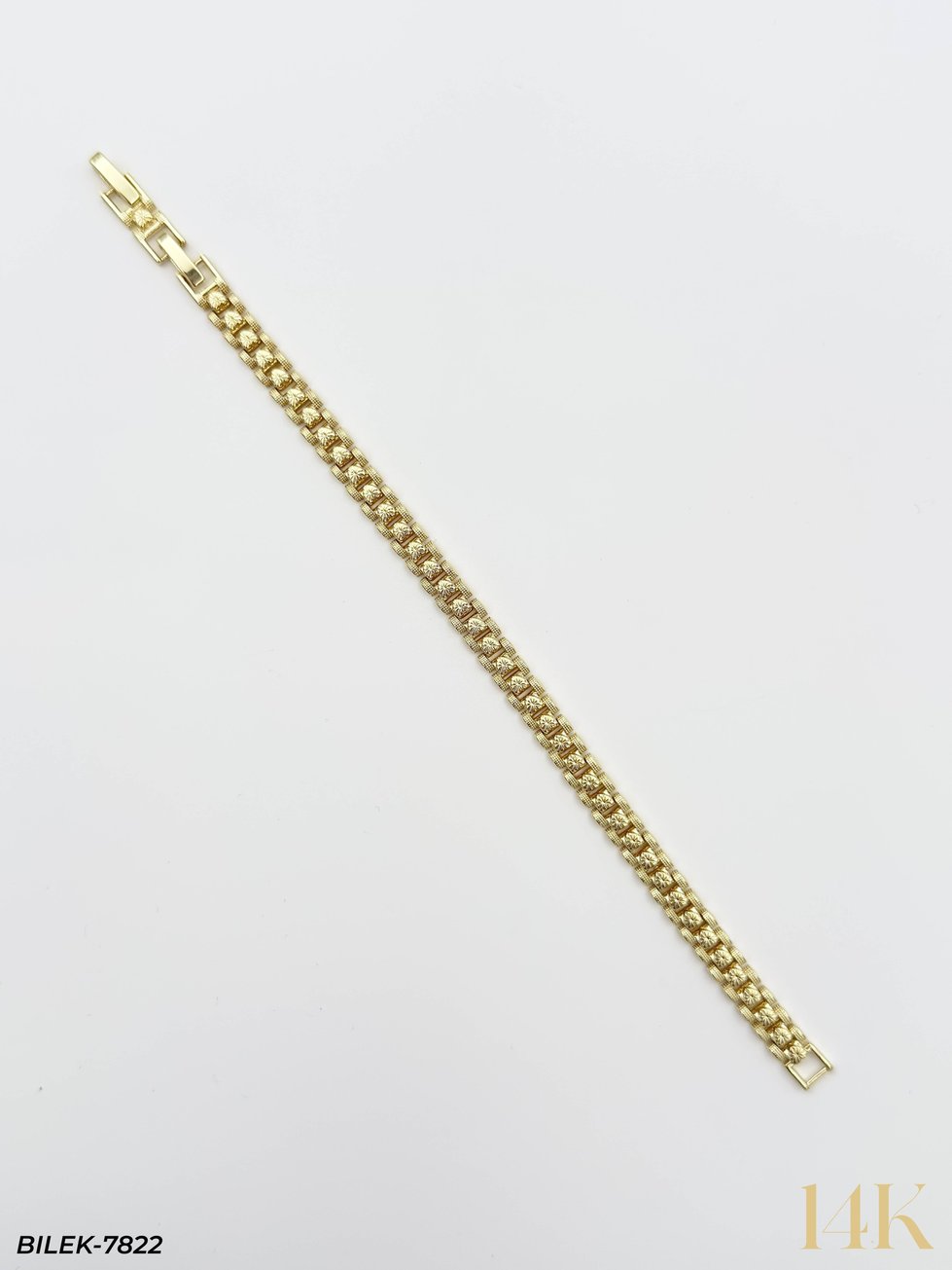 14K Kuyumcu Model Künye Bileklik // BILEK-7822BILEK-7822
