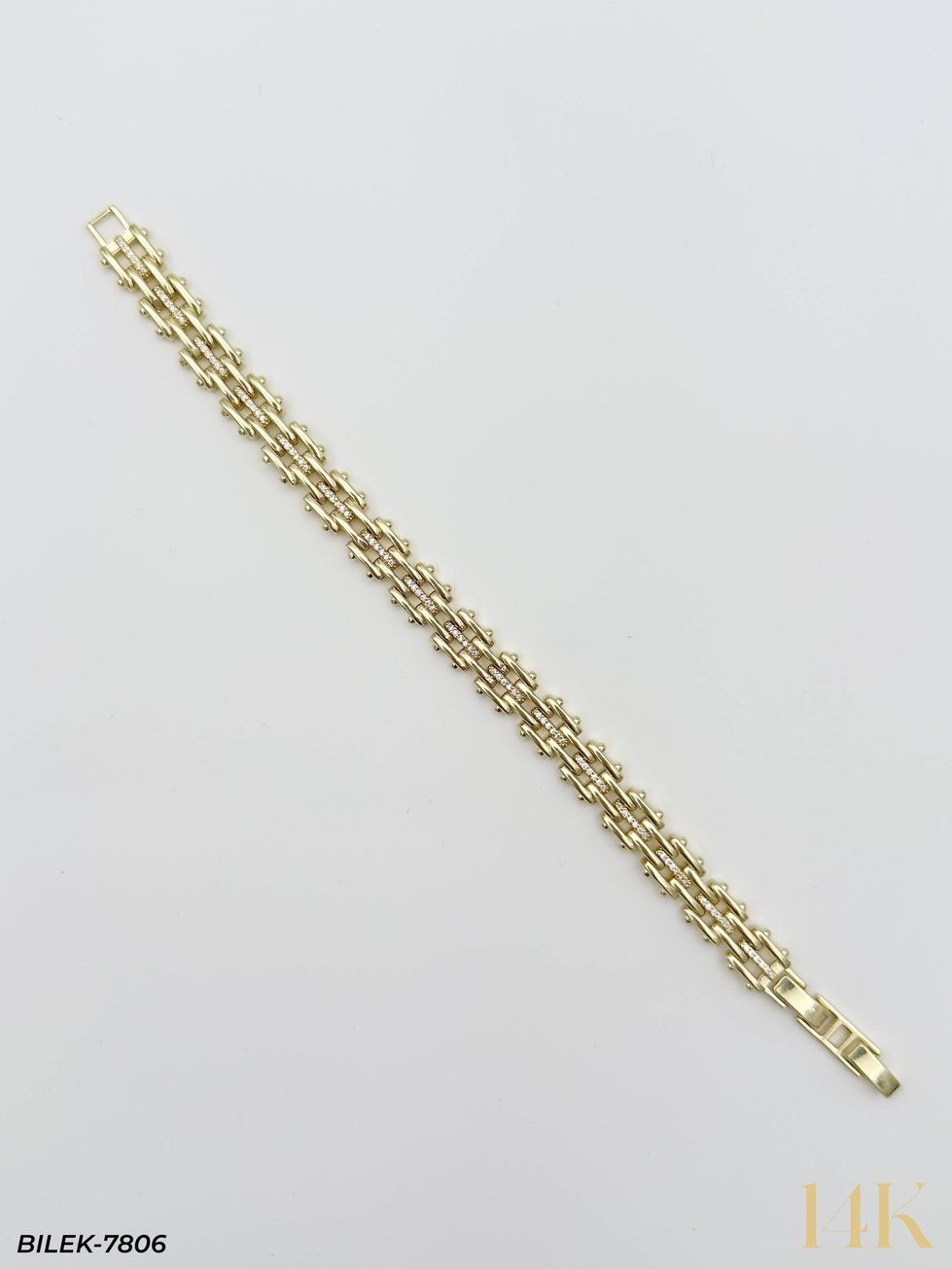 14K Kuyumcu Model Künye Bileklik // BILEK-7806BILEK-7806