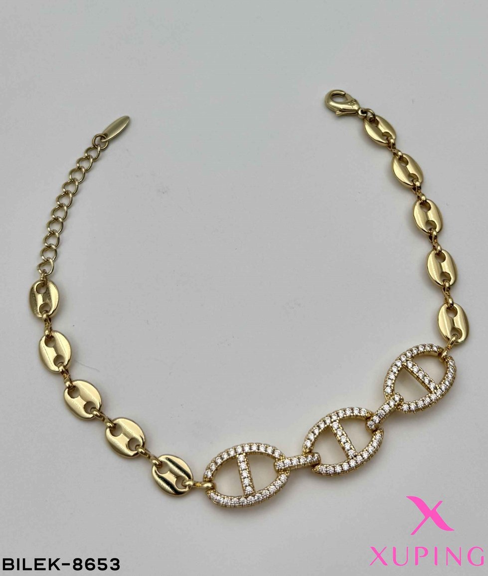 14K XUPİNG Bileklik //BILEK-8653BILEK-8653