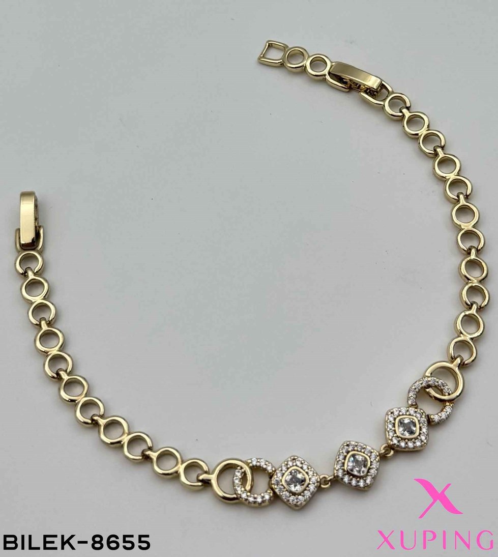 14K XUPİNG Bileklik //BILEK-8655BILEK-8655