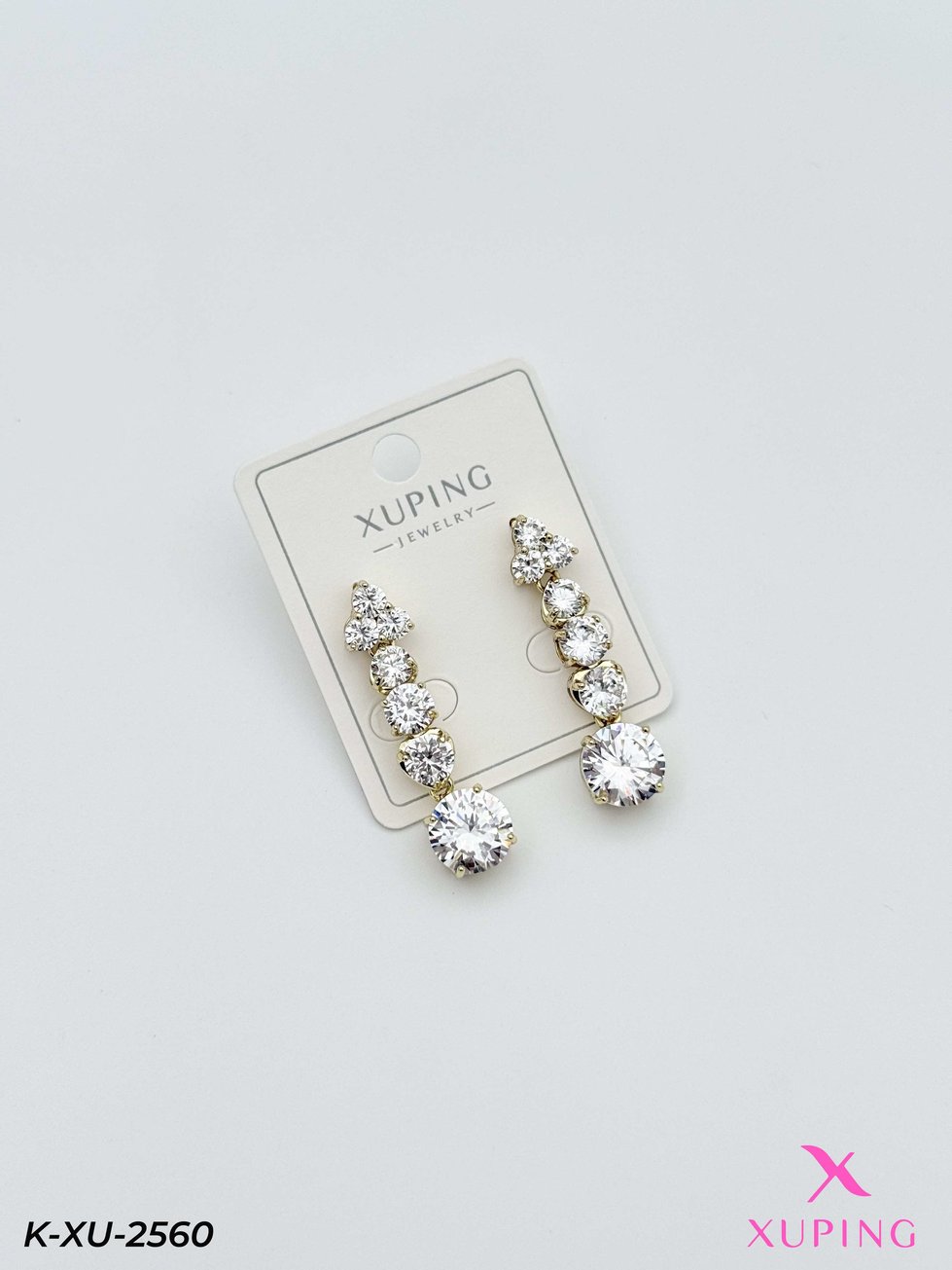 14K XUPING Küpe // K-XU-2560K-XU-2560