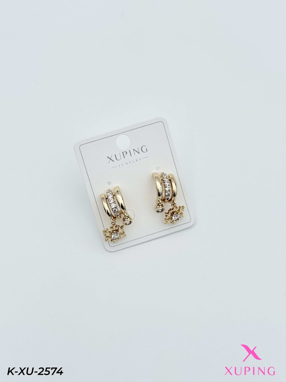 14K XUPING Küpe // K-XU-2574K-XU-2574