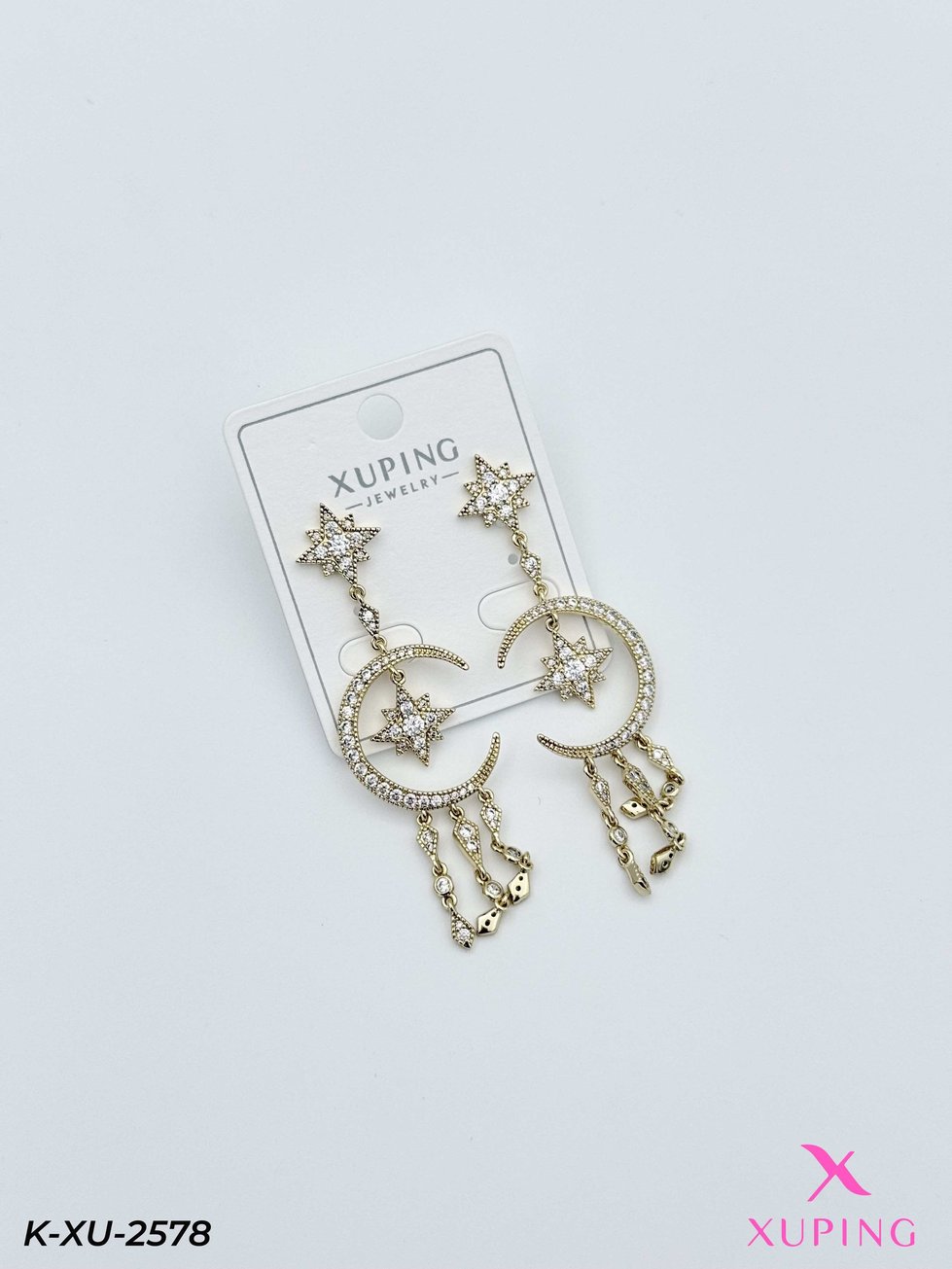 14K XUPING Küpe // K-XU-2578K-XU-2578