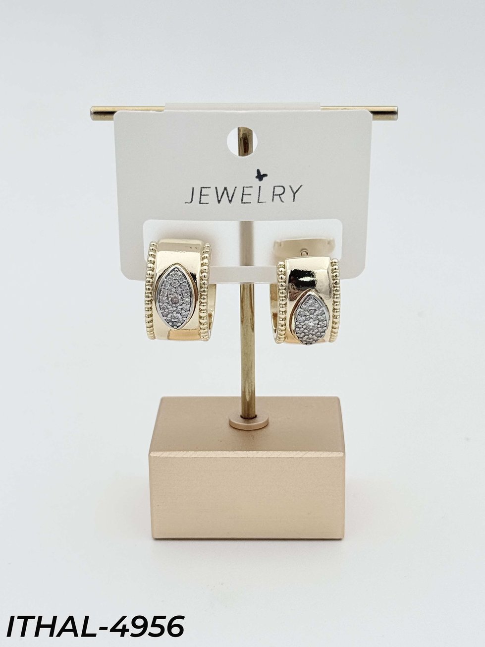 14K Zirkon Küpe // ITHAL-4956ITHAL-4956