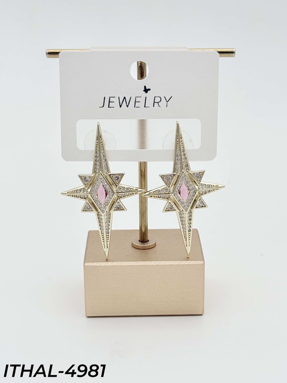 14K Zirkon Küpe // ITHAL-4981ITHAL-4981