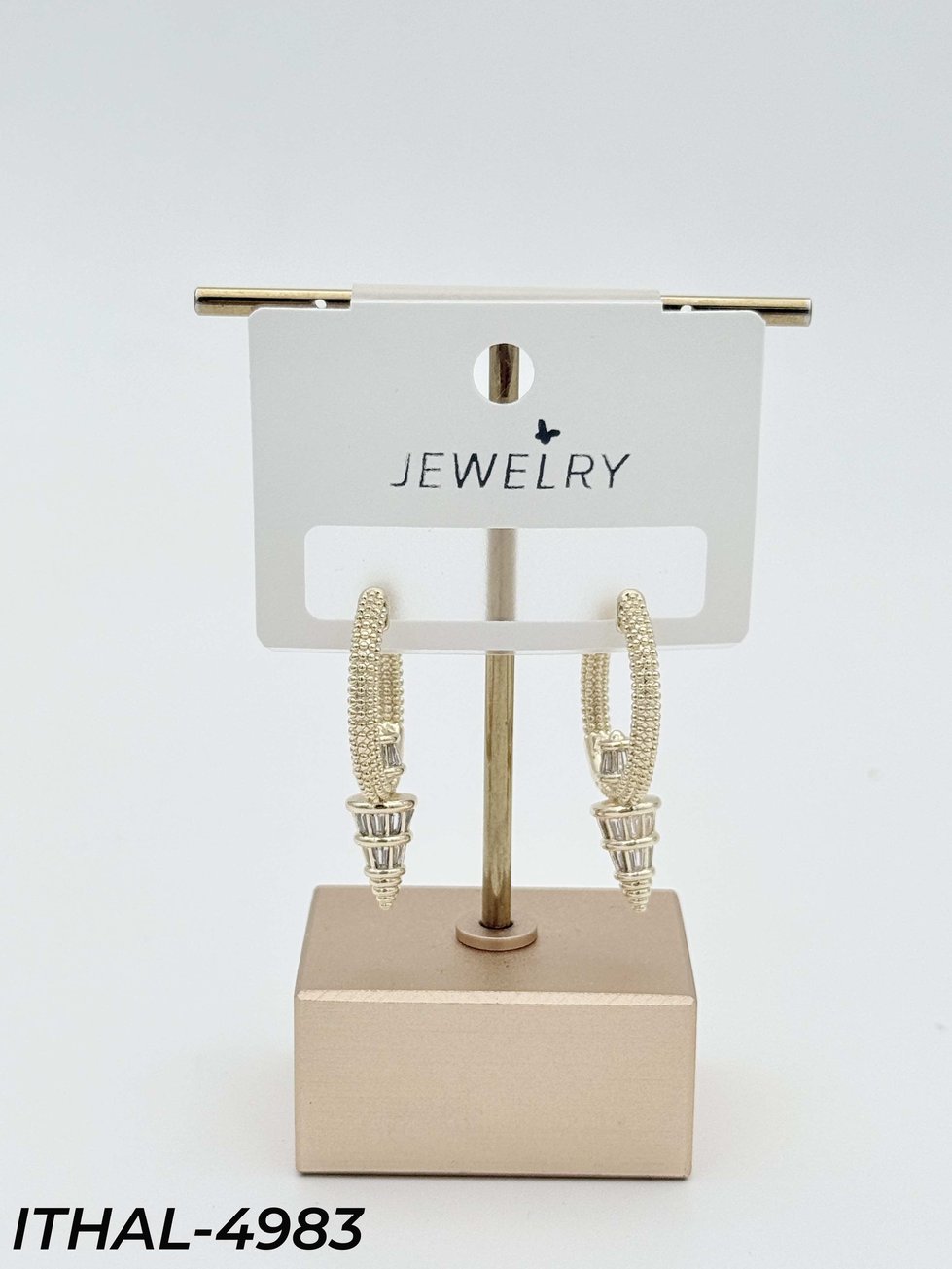 14K Zirkon Küpe // ITHAL-4983ITHAL-4983
