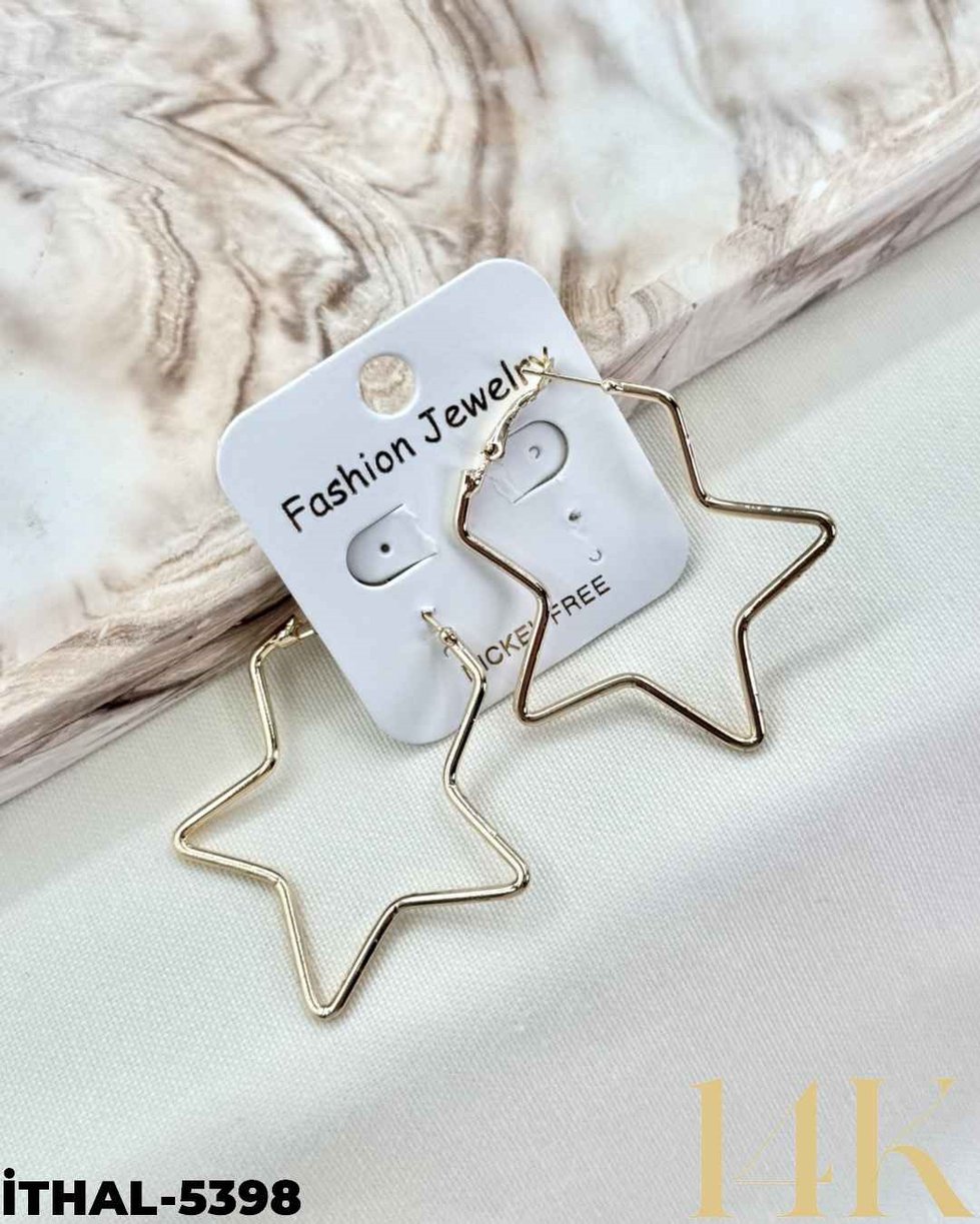 14K Zirkon Küpe //İTHAL-5398İTHAL-5398