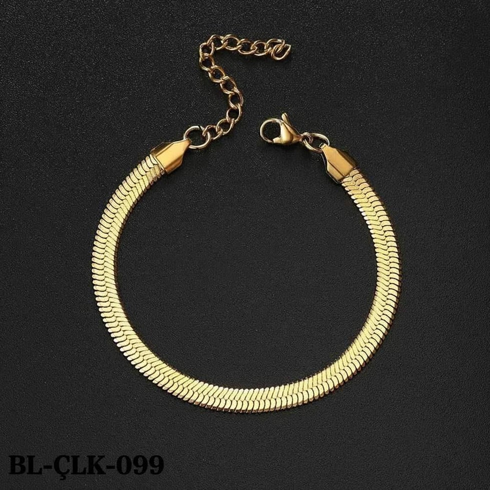 Çelik Gold İtalyan  Bileklik.BL-ÇLK-099