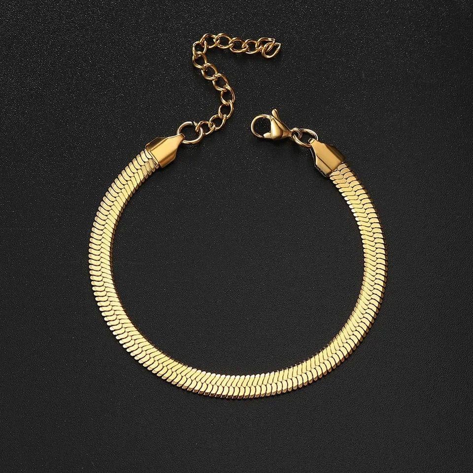 Çelik Gold İtalyan  Bileklik.BL-ÇLK-099