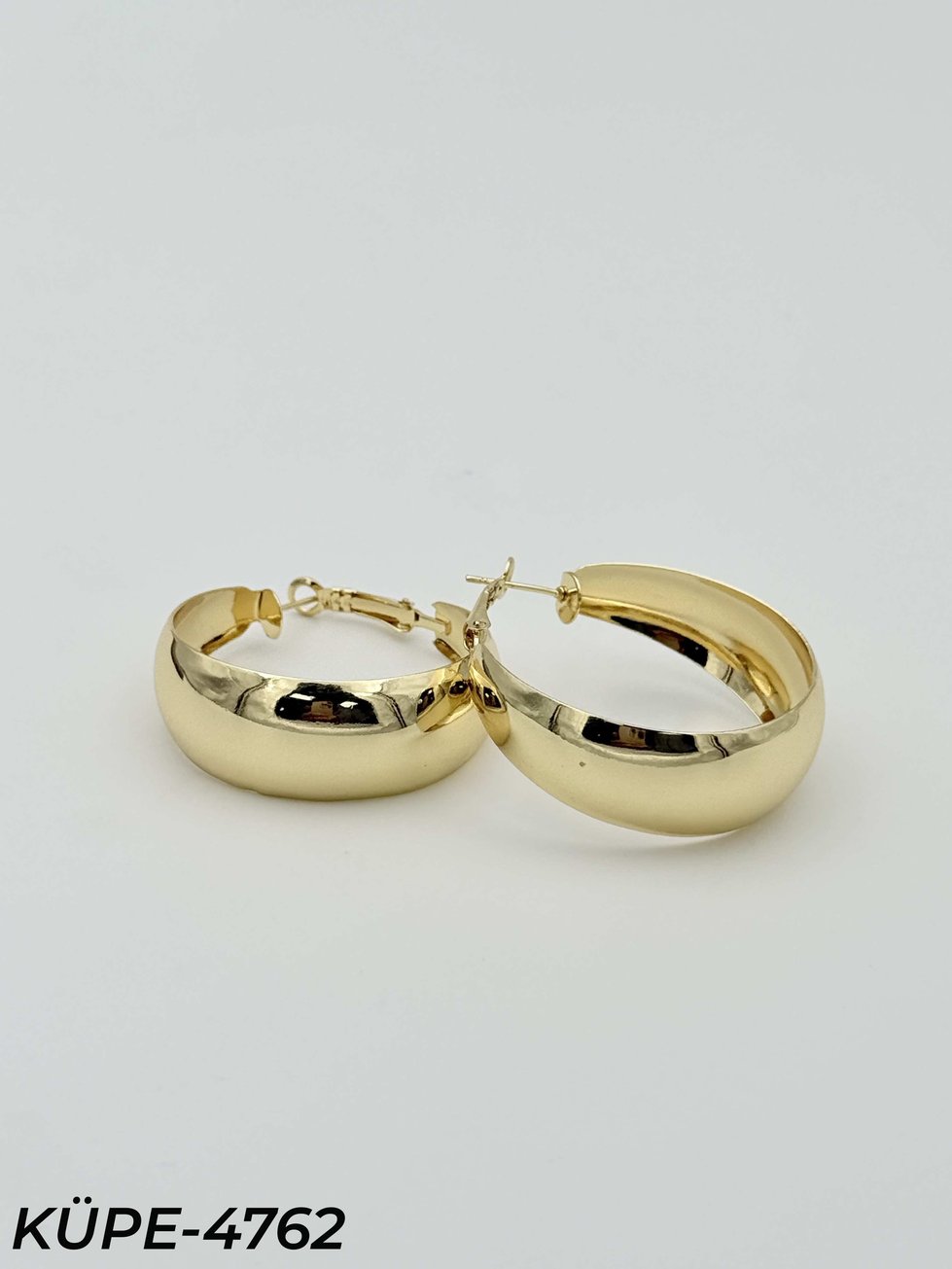 Çelik Halka Küpe 4cm // KÜPE-4762KÜPE-4762
