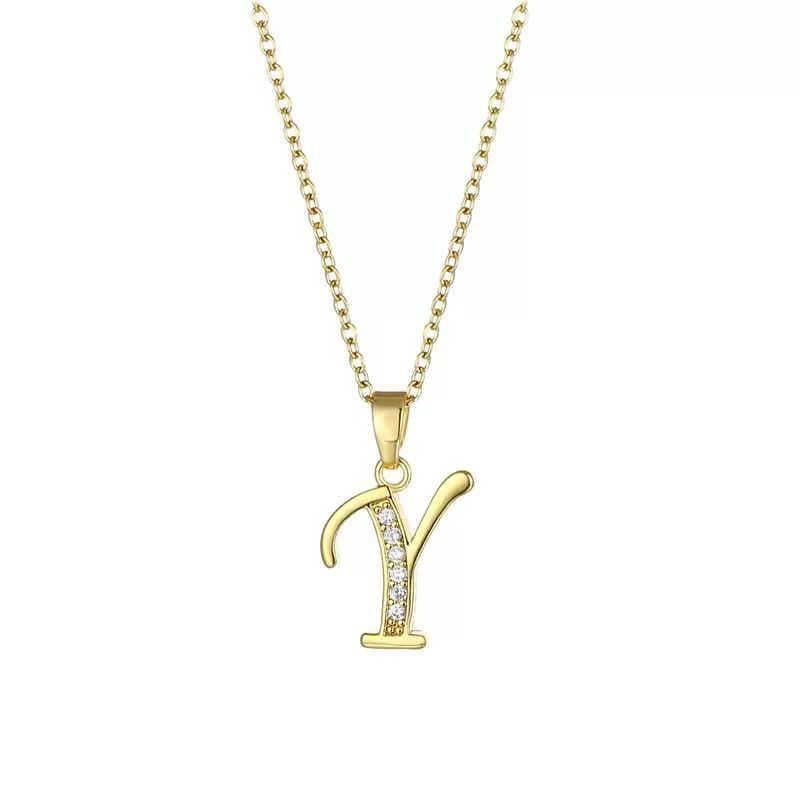 Çelik Harf Kolye 45cm // KOLYE-6641.KOLYE-6641