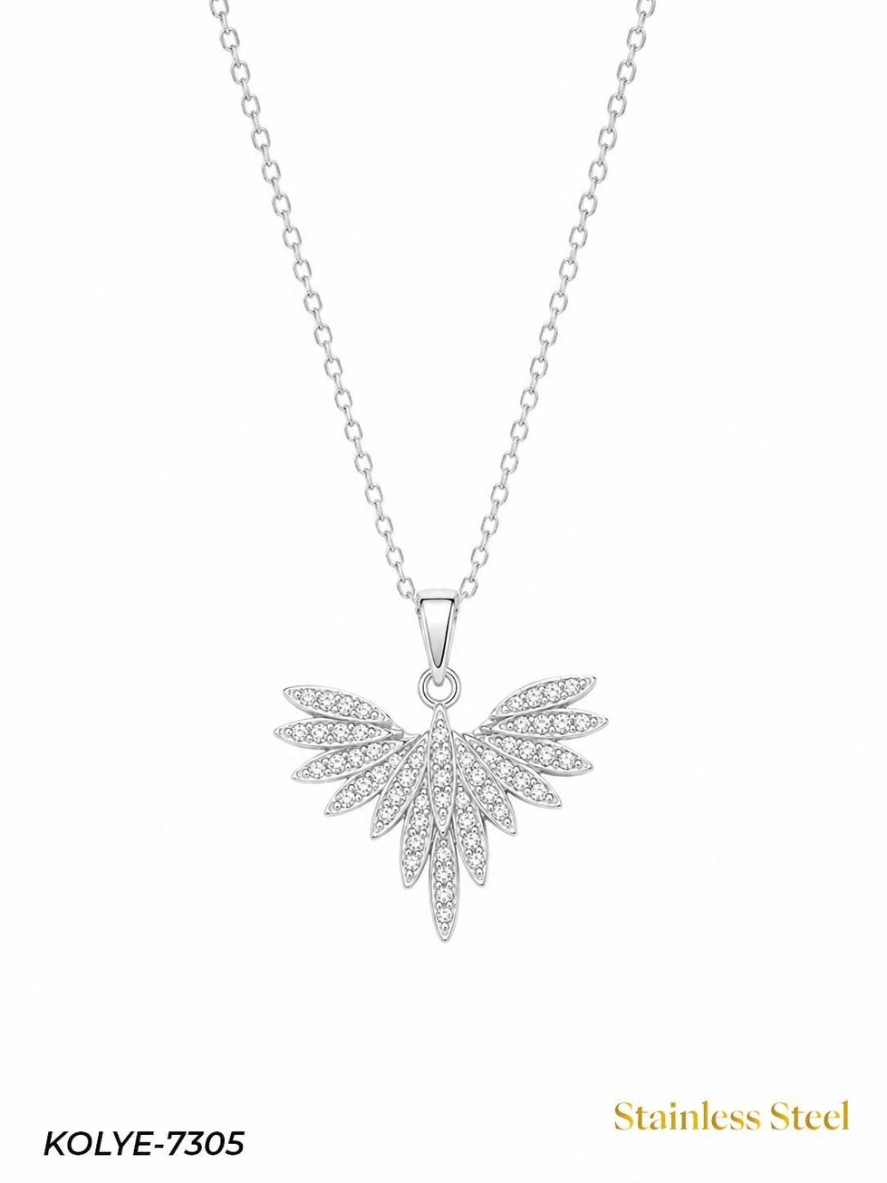 Çelik Kolye 45 cm // KOLYE-7305KOLYE-7305
