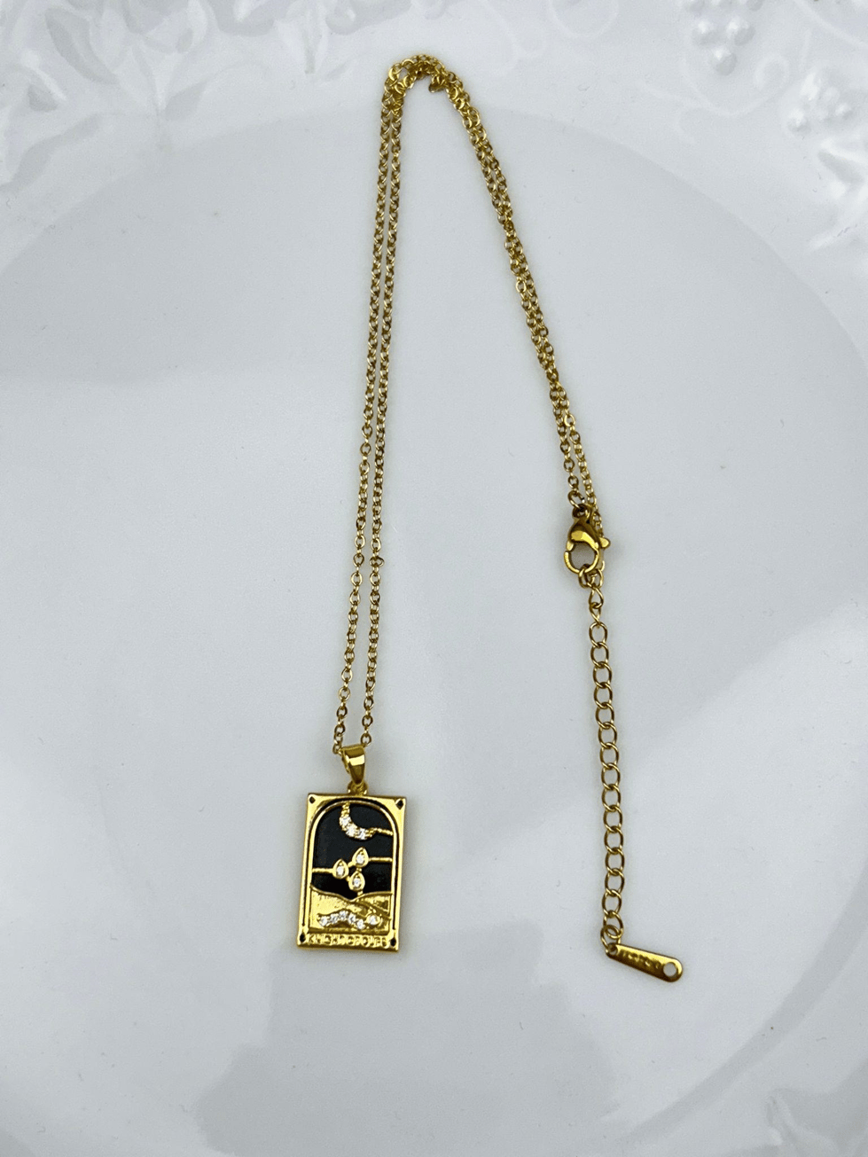 Çelik Kolye 45cm // KOLYE-3667.KOLYE-3667