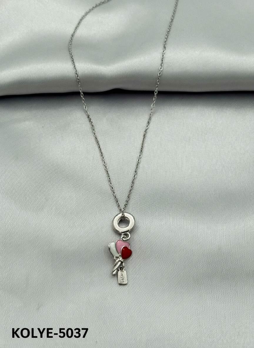 Çelik Kolye 45cm // KOLYE-5037.KOLYE-5037