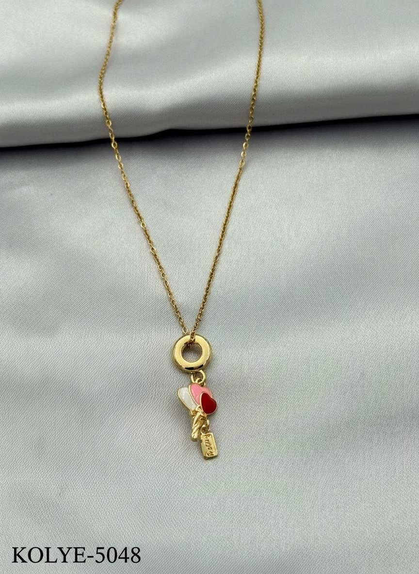 Çelik Kolye 45cm // KOLYE-5048.KOLYE-5048