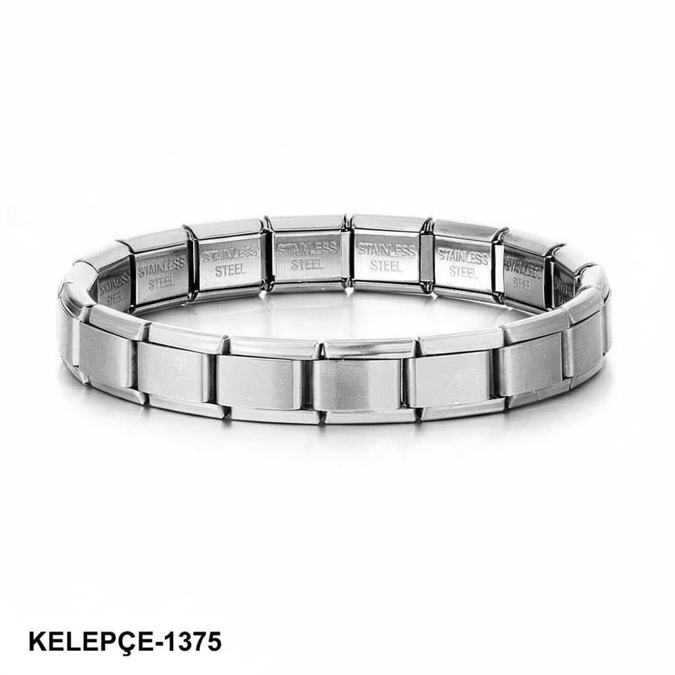 Çelik NMT Bileklik (Çıkarılabilir) Yazısız // KELEPÇE-1375.KELEPÇE-1375