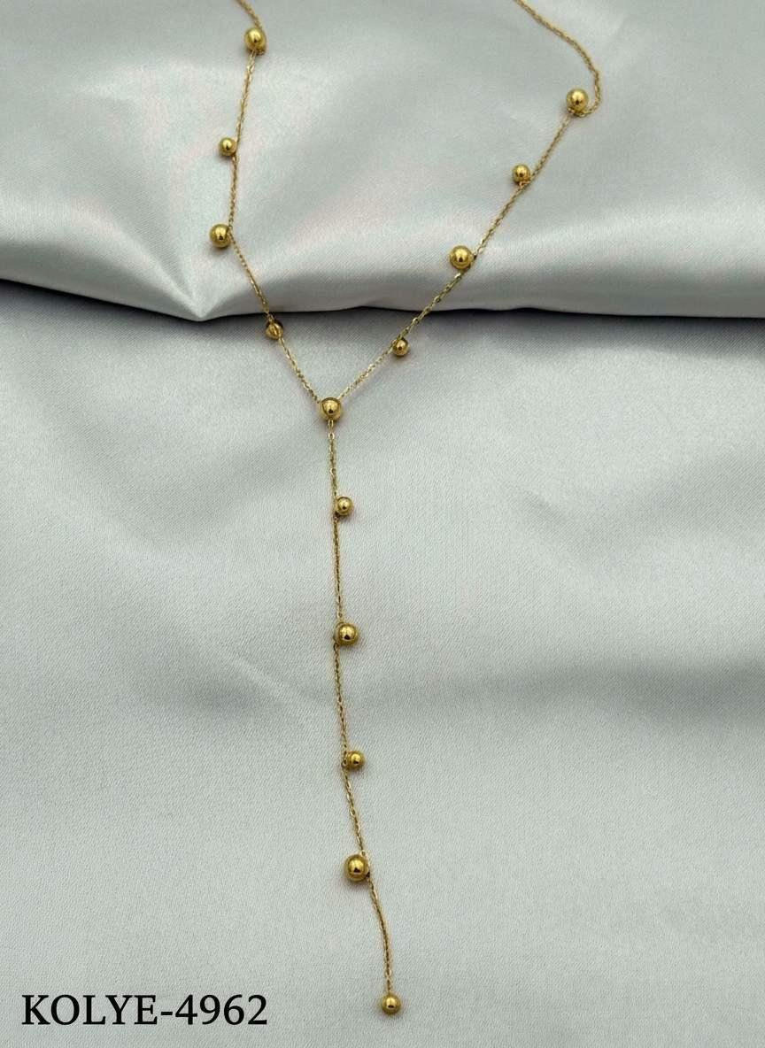 Çelik Y Kolye 45cm // KOLYE-4962.KOLYE-4962