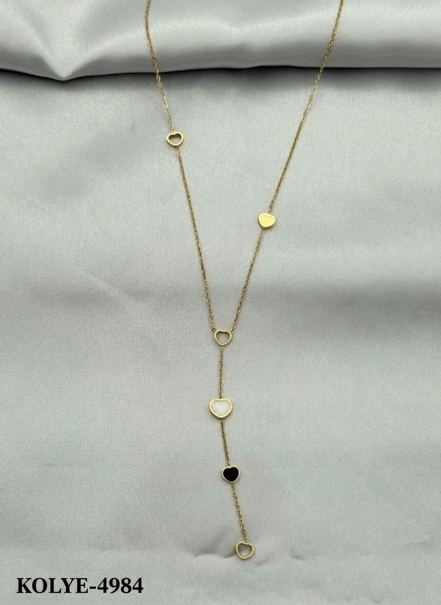 Çelik Y Kolye 45cm // KOLYE-4984.KOLYE-4984