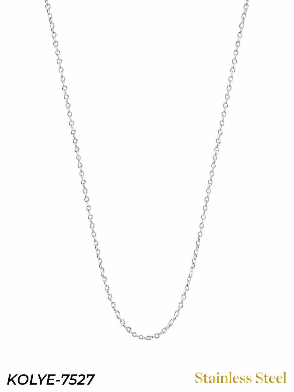 Çelik Zincir 45cm // KOLYE-7527KOLYE-7527