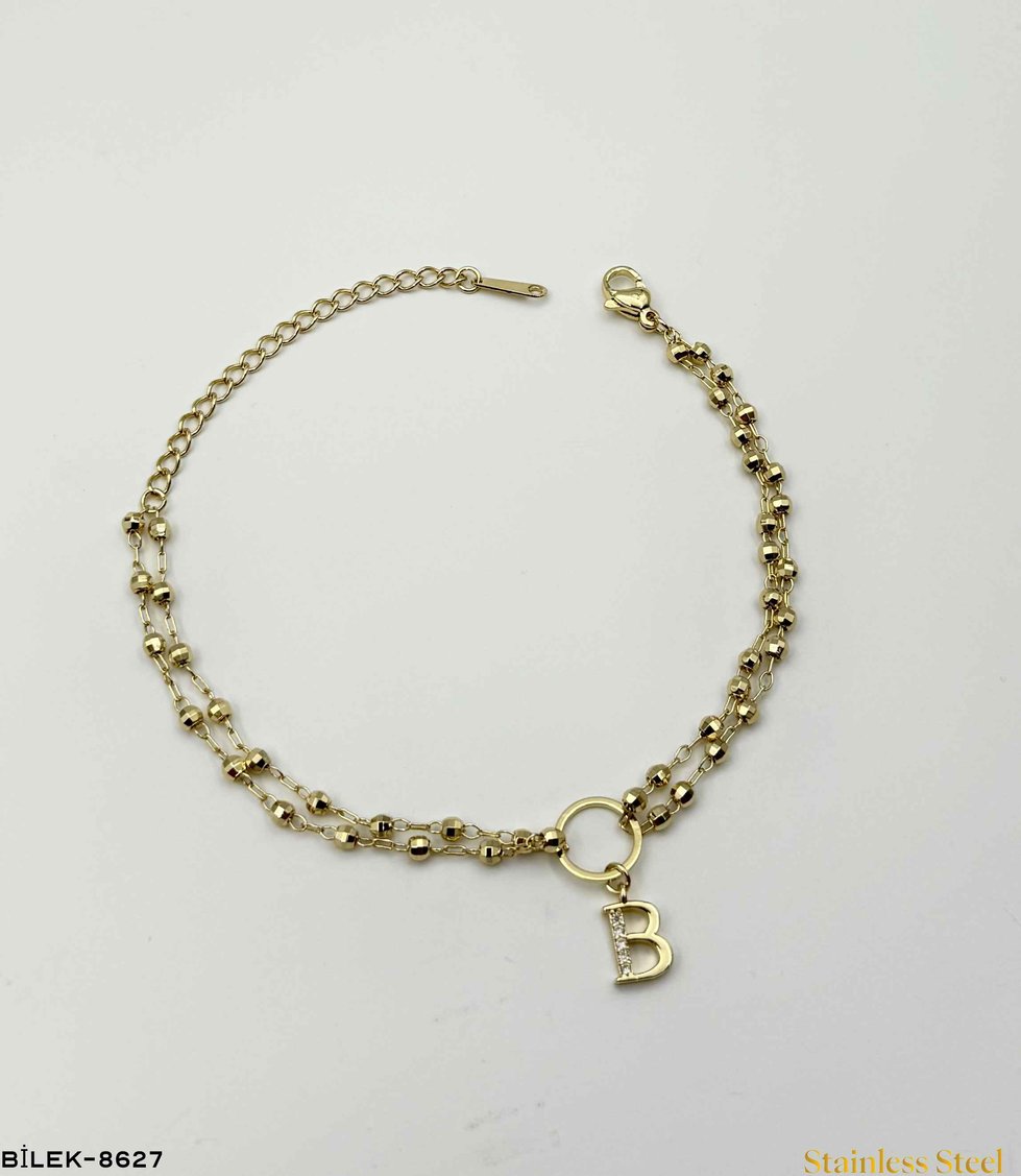 DORİKOLU HARF BİLEKLİK //BİLEK-8627BİLEK-8627