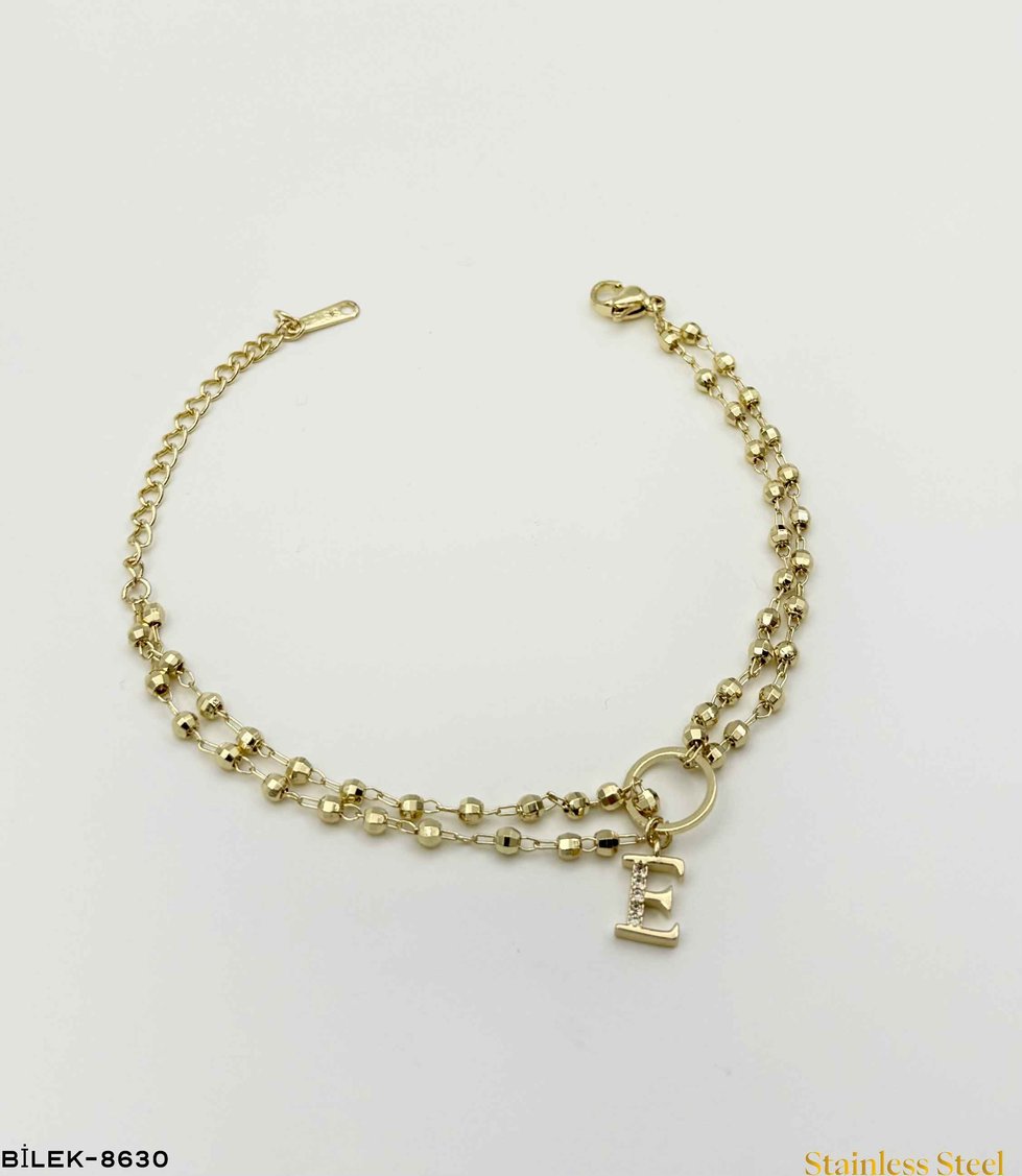 DORİKOLU HARF BİLEKLİK //BİLEK-8630BİLEK-8630