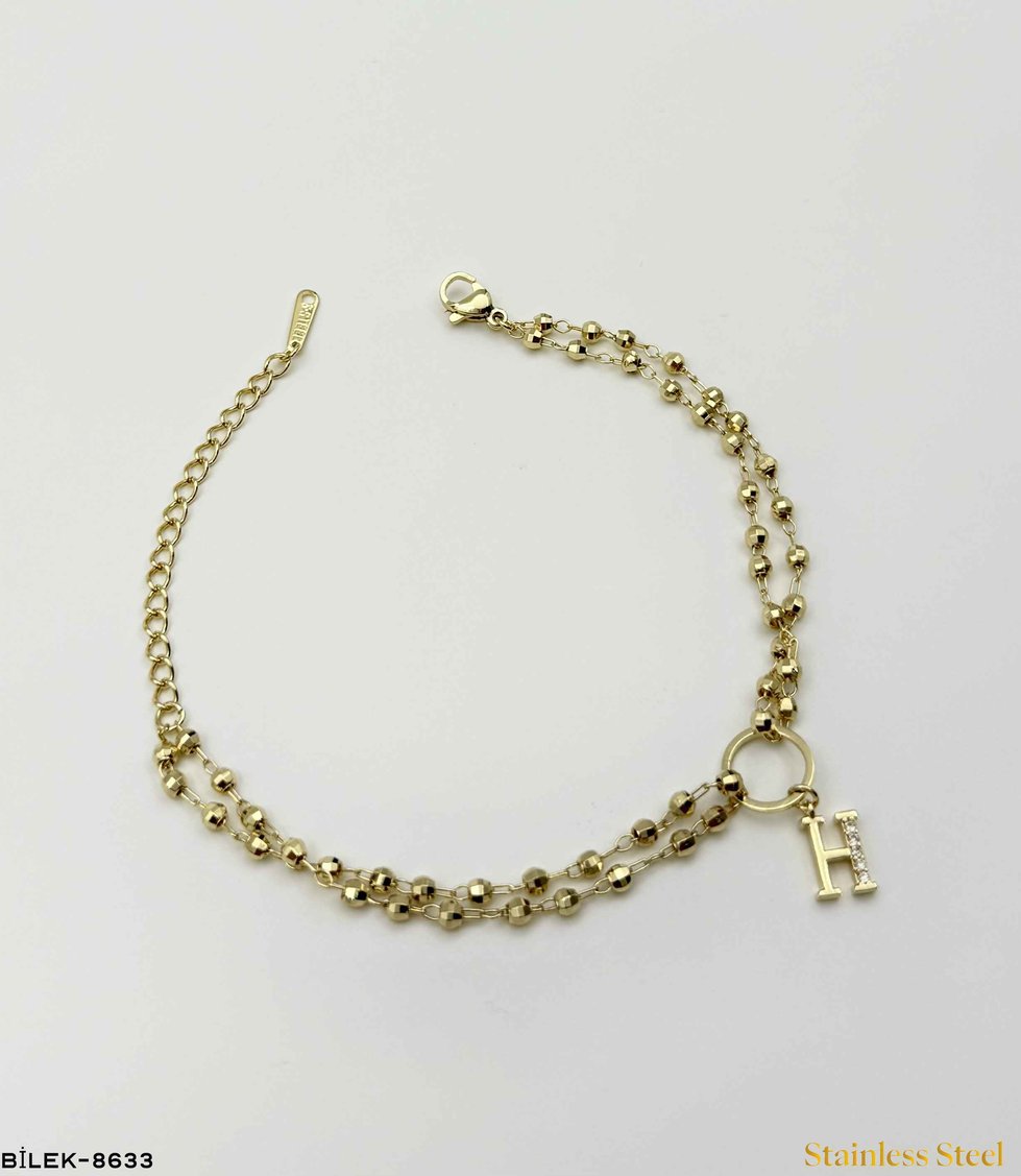 DORİKOLU HARF BİLEKLİK //BİLEK-8633BİLEK-8633