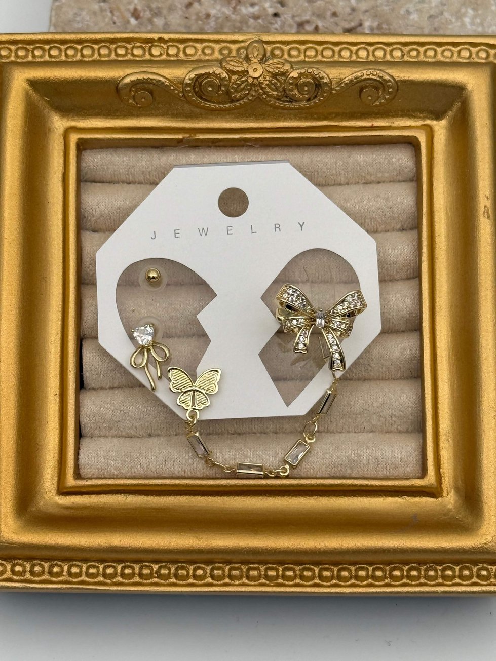EARCUFF Kıkırdak Set Küpe // EAR-790.EAR-790