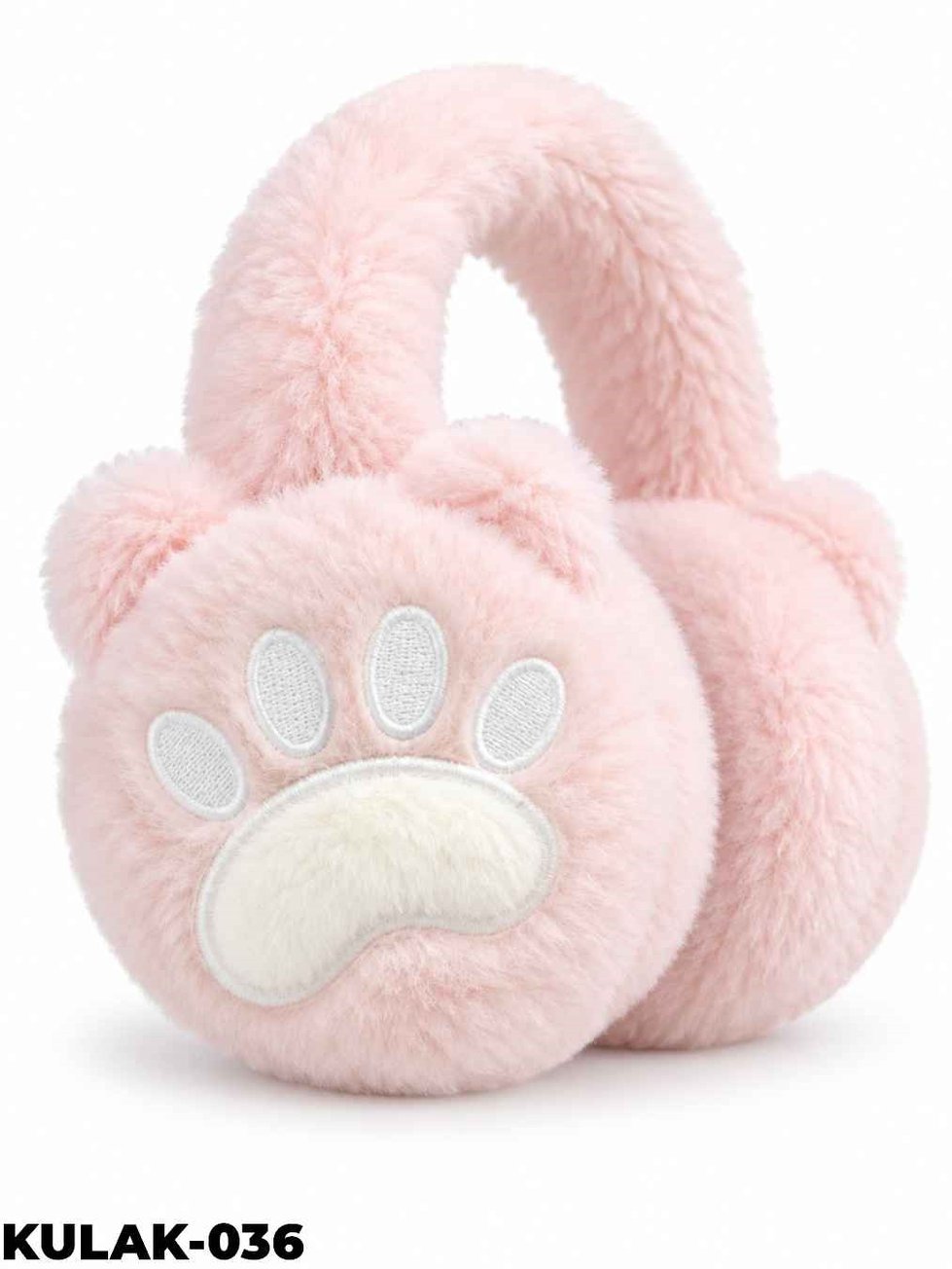 Kalp Ve Pati Detay Peluş Kulaklık //KULAK-036KULAK-036