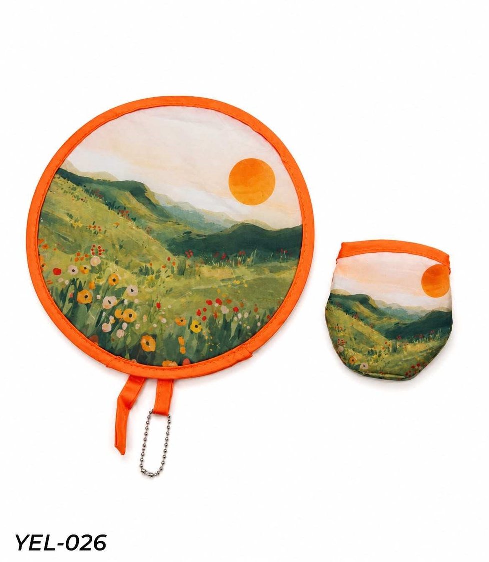 Katlanabilir Yuvarlak El Tipi Yelpaze // YEL-026YEL-026
